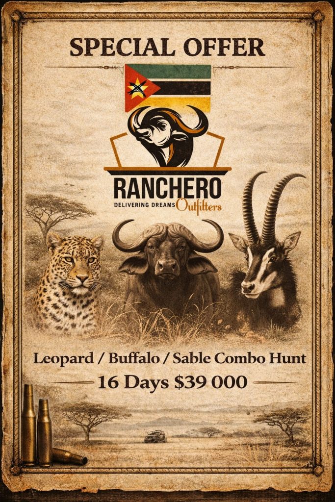 Ranchero Outfitters Mozambique Special Offer 1