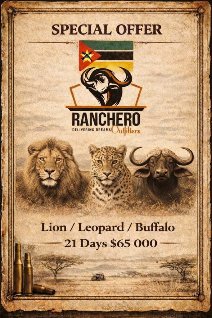 Ranchero Outfitters Mozambique Special Offer 2