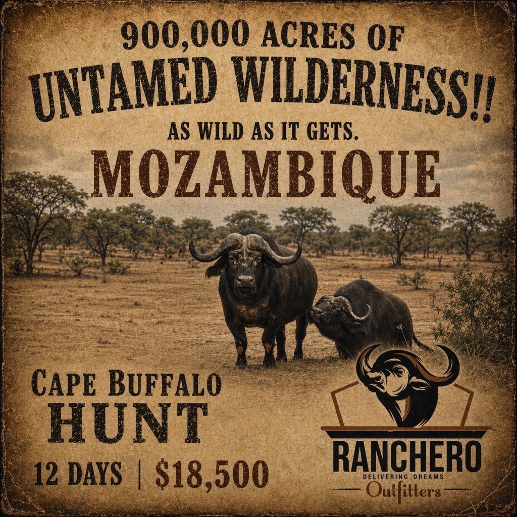 Cape Buffalo Hunt Mozambique